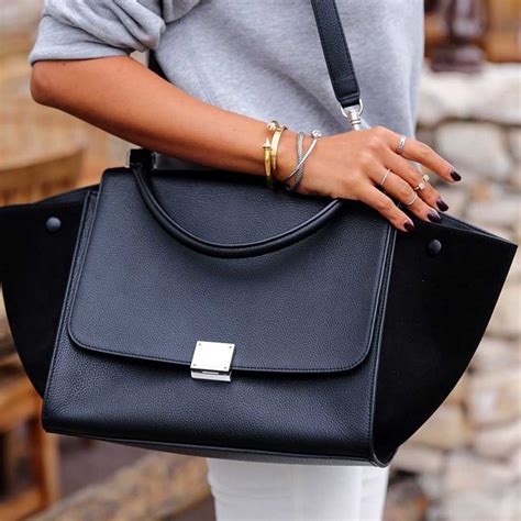 celine belt bag vs trapeze|celine trapeze bag.